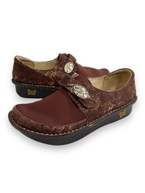 Alegria Dena Dream Fit Brown Clogs EU 38